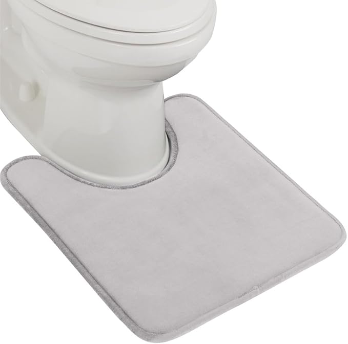 GORILLA GRIP Thick Memory Foam Toilet Rug by GorillaGrip