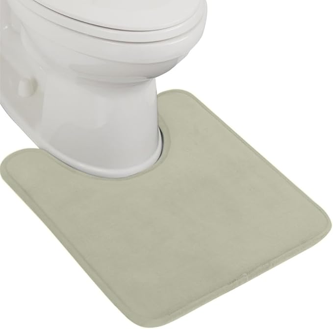 GORILLA GRIP Thick Memory Foam Toilet Rug by GorillaGrip