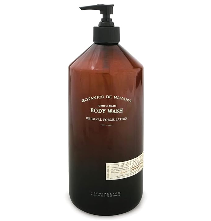 Archipelago Botanicals Botanico de Havana Body Wash, Moisturizing Body Wash by Archipelago