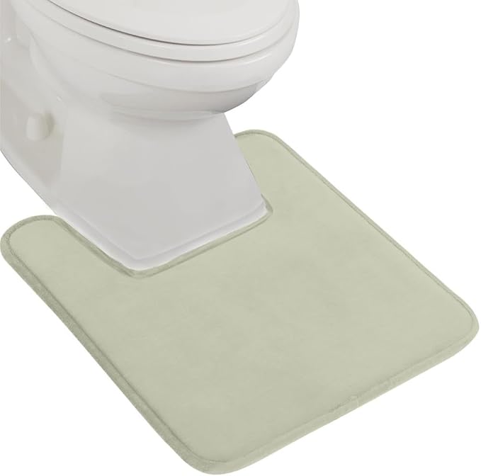 GORILLA GRIP Thick Memory Foam Toilet Rug by GorillaGrip