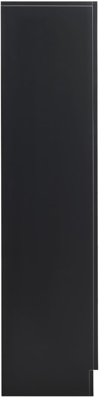 ARIEL Milan Bathroom Storage Cabinet 65”H x 20”W x 16”D Black - Image 10