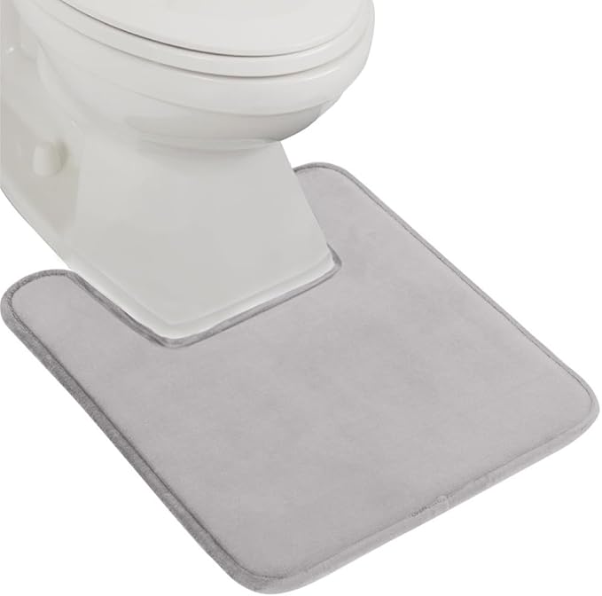 GORILLA GRIP Thick Memory Foam Toilet Rug by GorillaGrip