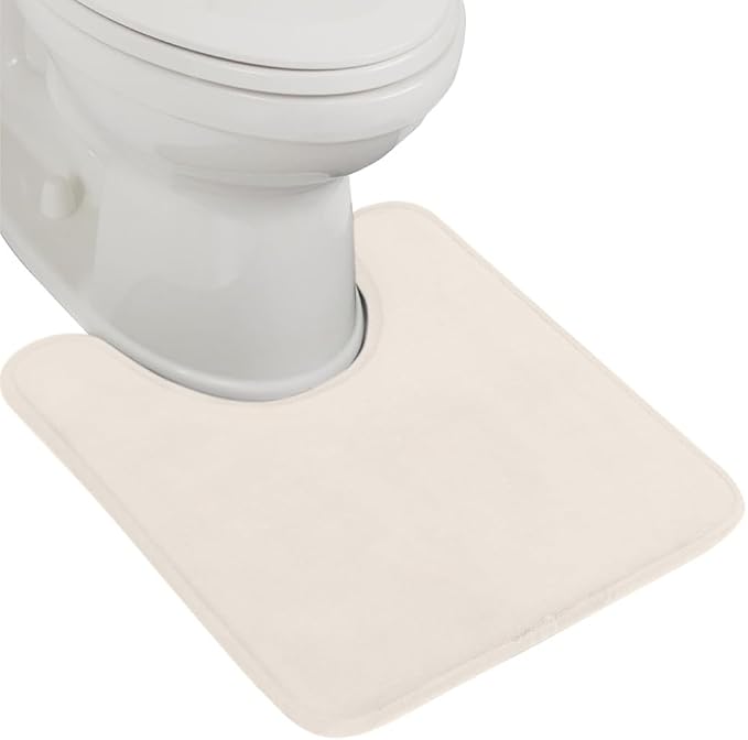 GORILLA GRIP Thick Memory Foam Toilet Rug by GorillaGrip