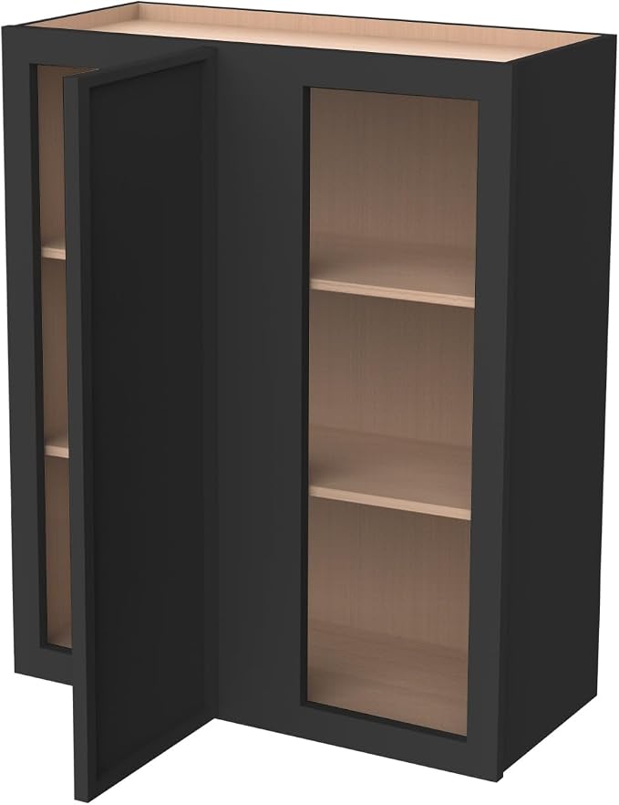 Solid Hardwood Wall Blind Corner Cabinets, Adjustable Shelves, Soft-Close Doors - Image 4