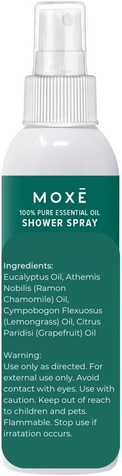 MOXE Eucalyptus Oil Shower Mist, Spa Steam Spray, Certified Natural 100% - Image 8