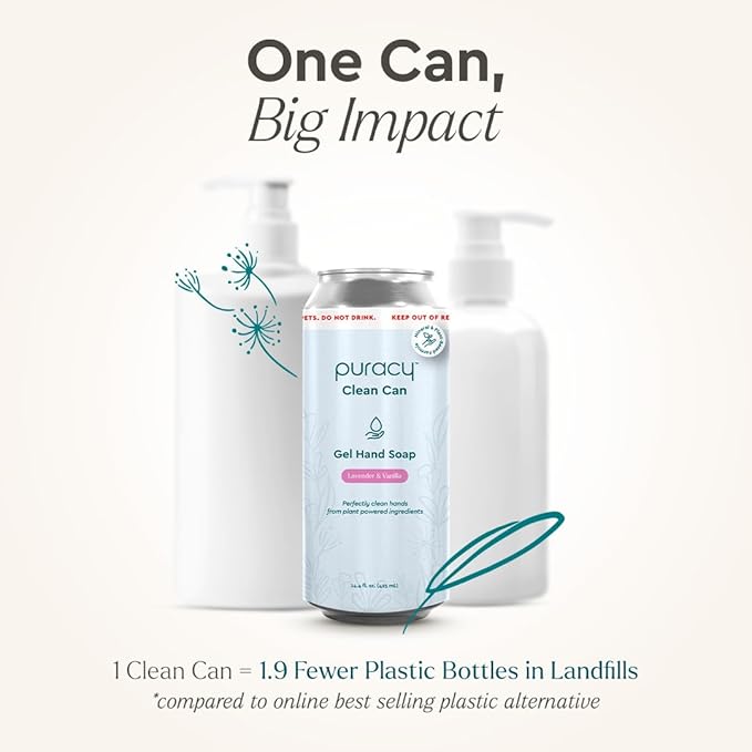 Puracy Gel Hand Soap Clean Can Starter Set - Image 3
