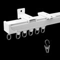 Curtain Tracks Ceiling Wall Mounted Heavy-Duty Curtains Rails Room Divider by Makefeileshade