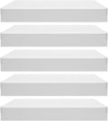 33 Inch Floating Shelves for Wall, 16 Inch Deep Hanging Shelf, Large Display & by LUOSHALIYA