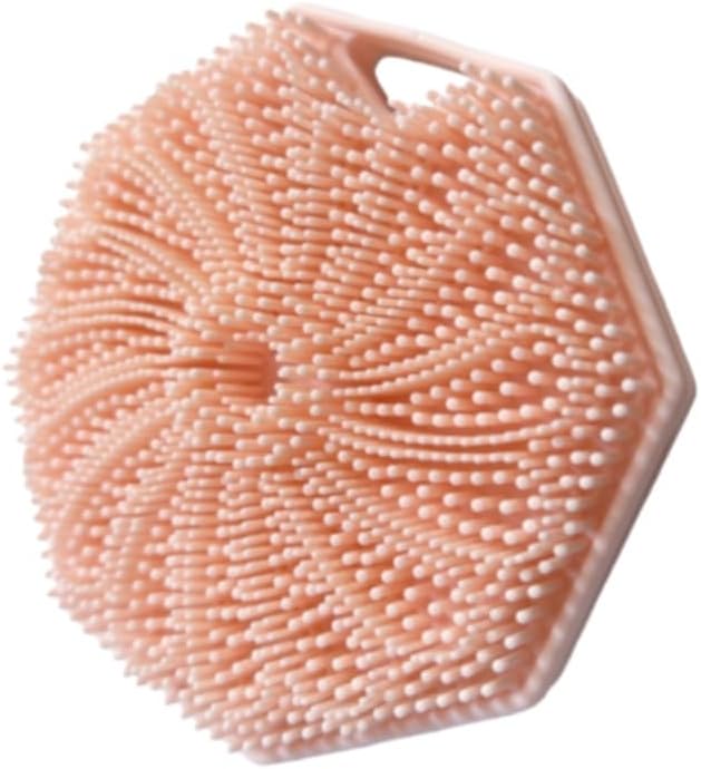 Silicone Body Scrubber Double-Sided Design，Silicone Loofah Double-Sided Body by Unknown