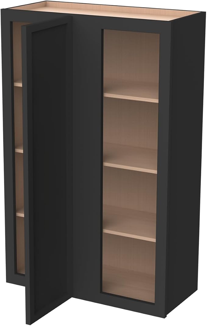 Solid Hardwood Wall Blind Corner Cabinets, Adjustable Shelves, Soft-Close Doors - Image 4