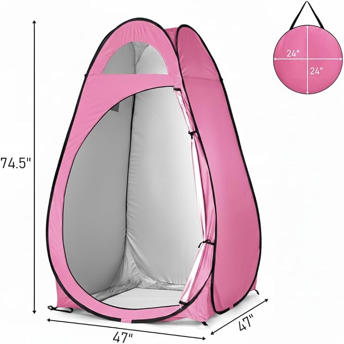 4x4ft Pop Up Privacy Shower Tent - Image 2