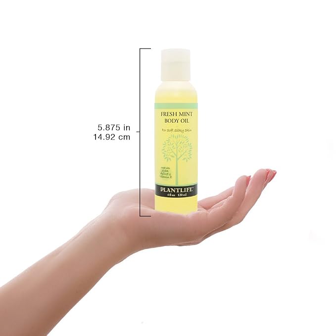 Plantlife Fresh Mint Body Oil - Image 4