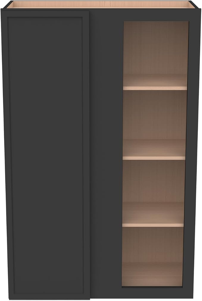 Solid Hardwood Wall Blind Corner Cabinets, Adjustable Shelves, Soft-Close Doors - Image 5