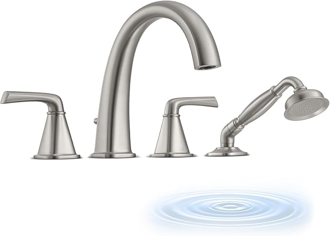 High Flow Roman Tub Faucet by Jabbol