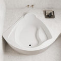 Carver Tubs - ME6060 - Modern Acrylic Fiberglass Whirlpool Tub Water Massage by CarverTubs