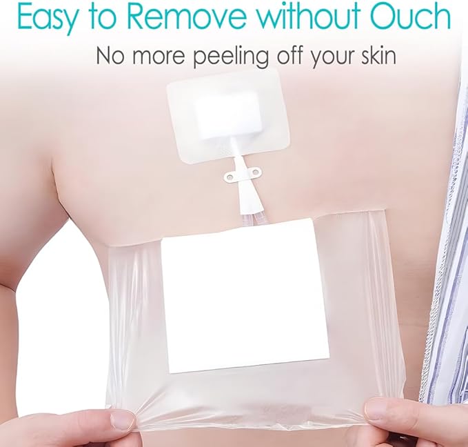 14 Pcs Waterproof Shower Cover 12"x16" - Image 3