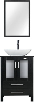 eclife 24" Modern Bathroom Vanity Sink Combo Freestanding Cabinet by eclife