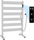 Heated Towel Racks for Bathroom, Freestanding Towel Warmer, 6 Bars Towel by Sawlece