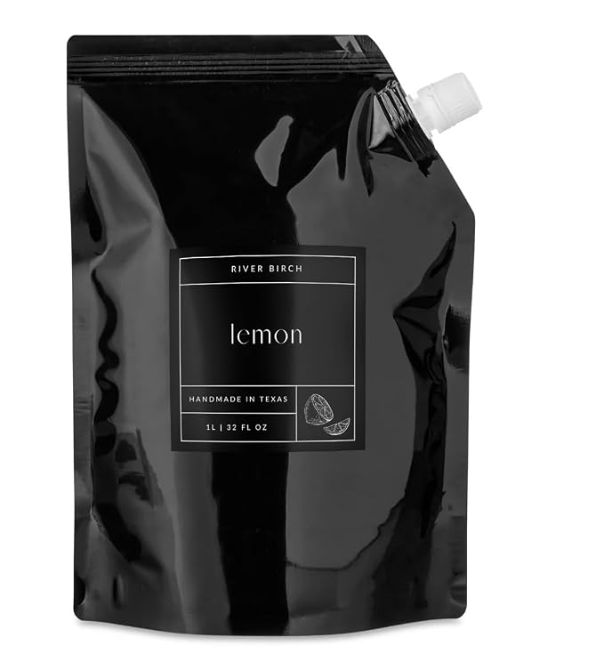 River Birch Lemon Scented Natural Hand Soap Refill by RiverBirch
