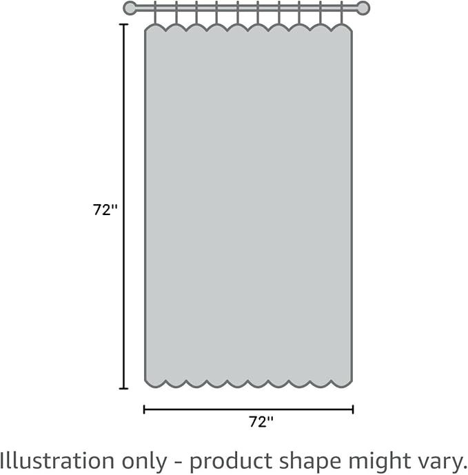 AmazerBath Shower Curtain Liner, 100% EVA Clear Green Heavy Duty Luxury Shower - Image 10