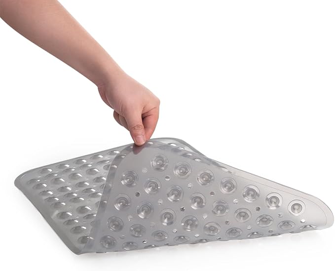 AmazerBath Bath Tub Mat, Medium Size 27.6 x 15 Inches Non-Slip Shower Mats - Image 2