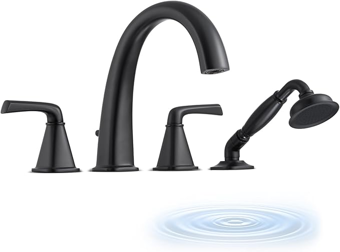High Flow Roman Tub Faucet by Jabbol
