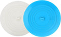 V-TOP Tub Stopper 2 Pack, 6 inches Large Silicone Drain Plug Hair Stopper Flat by V-TOP