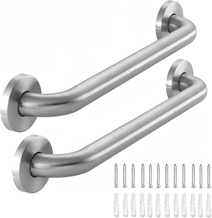 Stainless Steel Bathroom Safety Shower Grab Bar, Anti Slip Bathtubs Grab Bars by Raemnaky