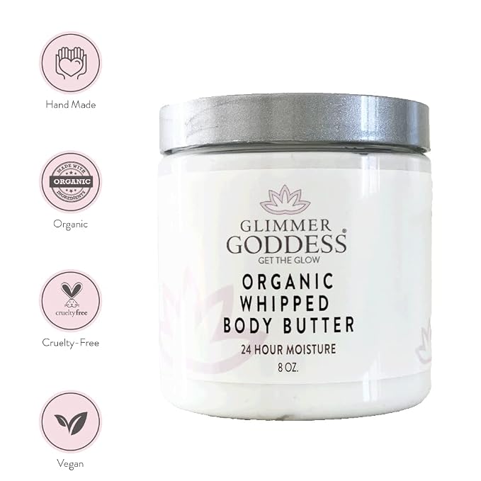 GLIMMER GODDESS Organic Whipped Body Butter - Image 9