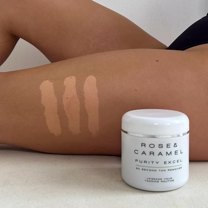 Rose & Caramel Purity Excel 60 Second Miracle Express Self Tan Remover & - Image 4