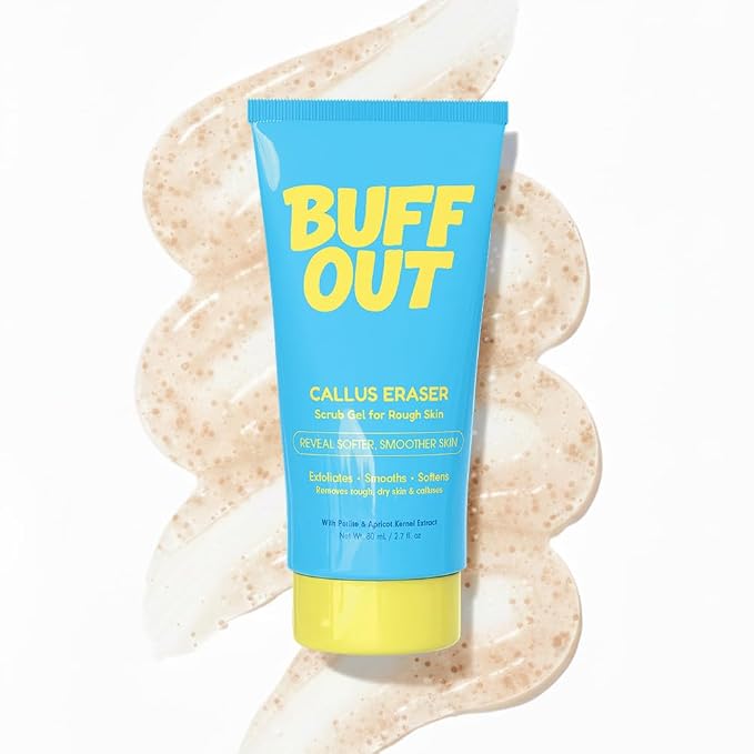 BUFFOUT Callus Eraser Exfoliating Gel – Body Care Exfoliator Scrub & Exfoliant by Unknown