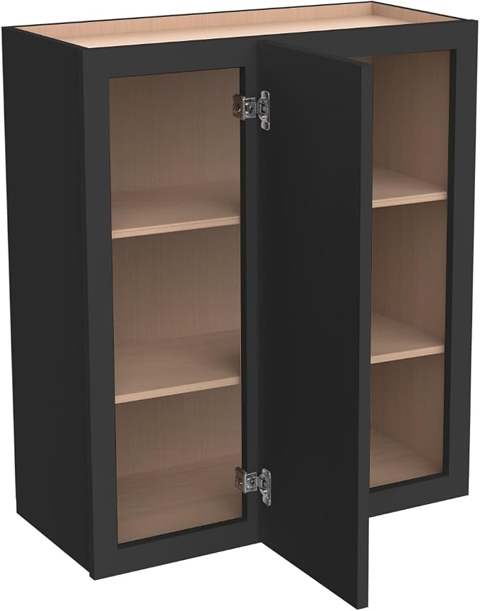 Solid Hardwood Wall Blind Corner Cabinets, Adjustable Shelves, Soft-Close Doors - Image 8