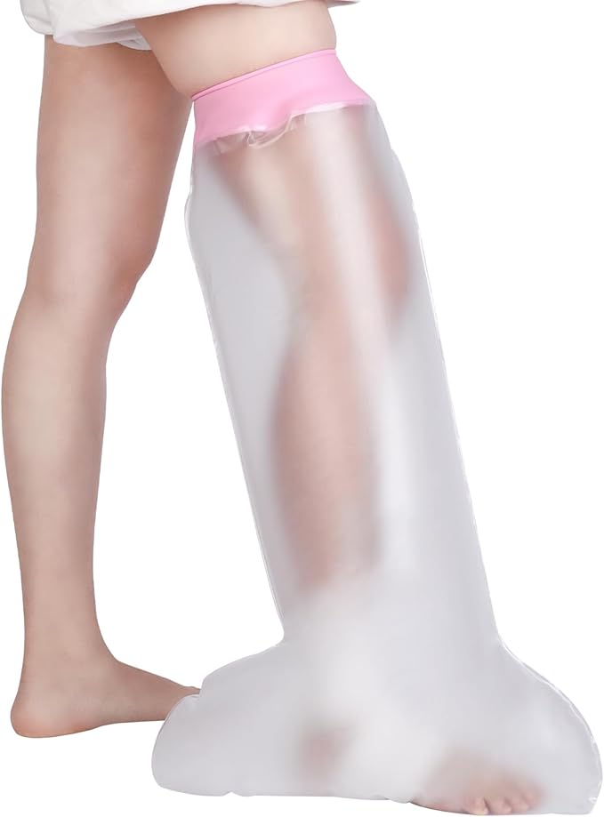 Waterproof Cast Covers for Shower Leg, Knee Surgery Recovery Equipment by CIVJET
