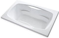 Carver Tubs - AR7242 - Acrylic Fiberglass Soaking Rectangle Bathtub - White Two by CarverTubs