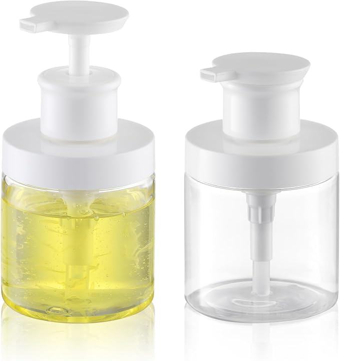 Pump Bottle Dispenser for Soap:8 oz Shampoo Container for Travel Conditioner by Befragrancemate