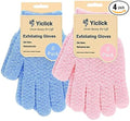 Yiclick Heavy Exfoliating Gloves, Exfoliating Body Scrubber by YiclickCreateBeautyforLife
