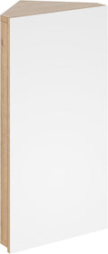 eclife 24" Bathroom Corner Medicine Cabinet W/Mirror, Single Door Bathroom by eclife