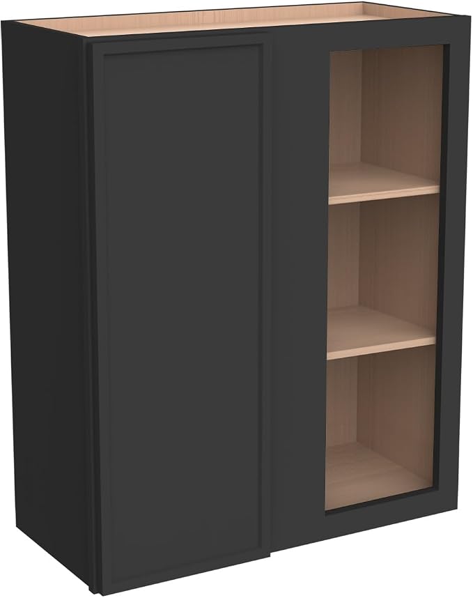 Solid Hardwood Wall Blind Corner Cabinets, Adjustable Shelves, Soft-Close Doors - Image 7