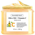 Olive Oil + Vitamin C Body Scrub 10 oz by EssentiallyKateS
