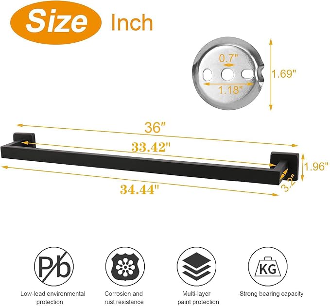 TocTen Bath Towel Rack - Image 2