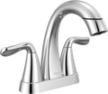 Delta Arvo Pull-Down Centerset, Chrome Bathroom Sink Faucet by DeltaFaucet