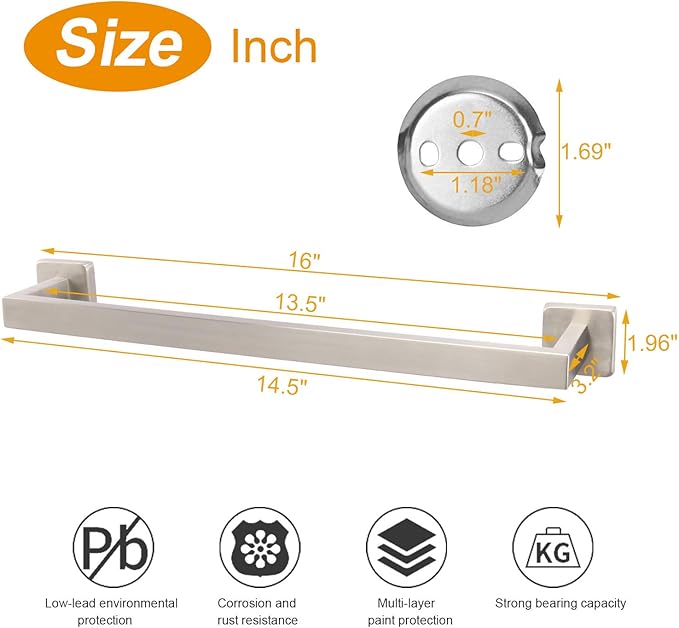 TocTen Bath Towel Rack - Image 2