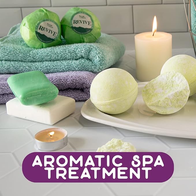 Purple Canyon Eucalyptus Bath Bombs - Image 5