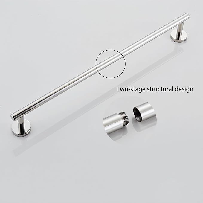 Bathroom Towel Bar, 24-Inch Towel Rack - Image 2