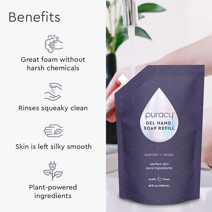 Puracy Organic Hand Soap, Professional Hand Washers We've All Become, - Image 3