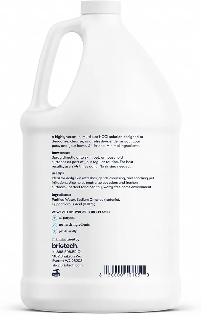 BRIOTECH Pure Hypochlorous Acid Cleanser, Original Premium HOCl Topical Solution - Image 7