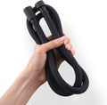 Silicone Shower Hose Extra Long, Explosion Proof Anti Winding Showerhead Hose by JASYA
