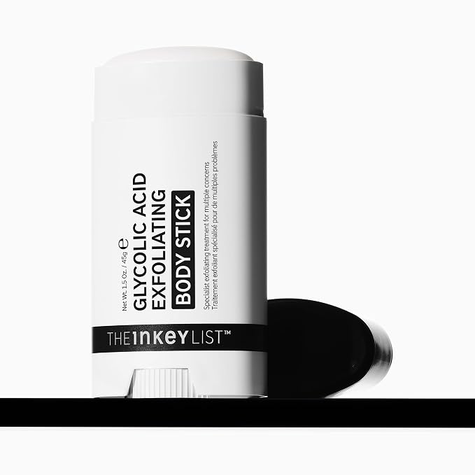 The INKEY List Glycolic Acid Exfoliating Body Stick 45g, One Targeted Solution by TheInkeyList