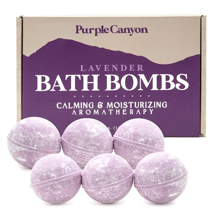 Purple Canyon Lavender Bath Bombs by PurpleCanyon