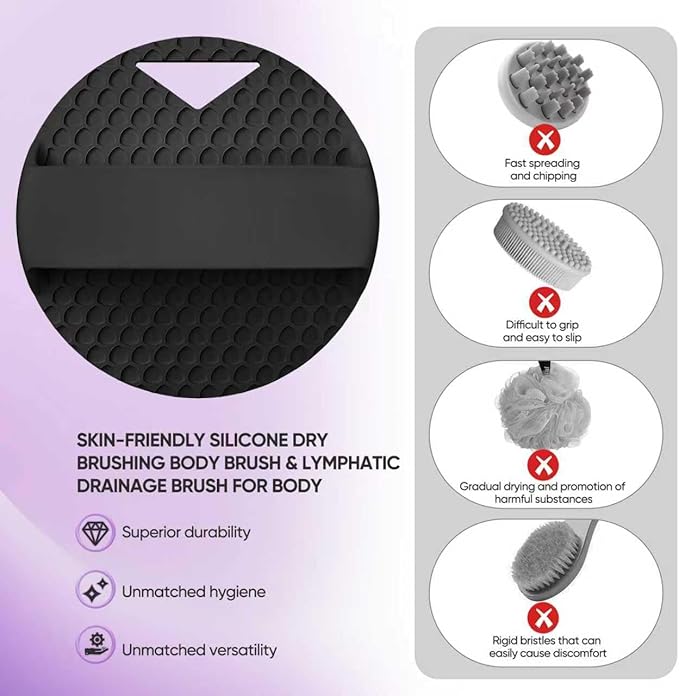 Silicone Body Scrubber for Men Women - Image 6
